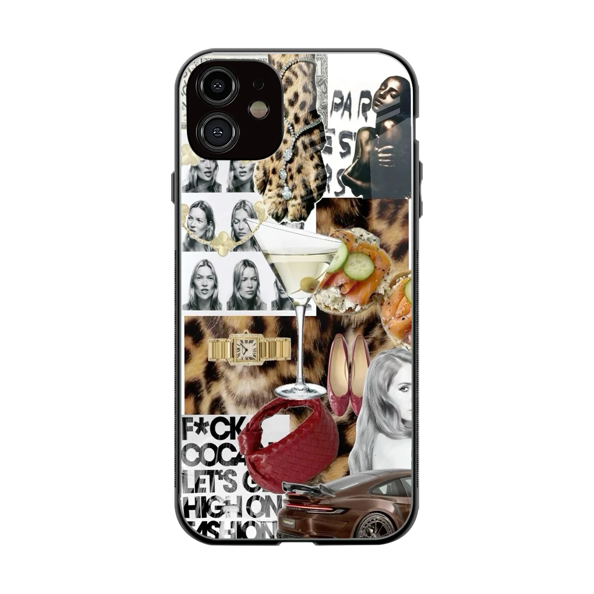 Old Money Mood back phone cover | glass case for iphone 11