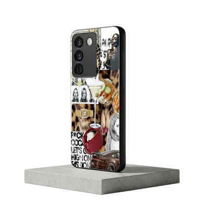 Old Money Mood vivo y200 5g mobile cover | shockproof glass phone case