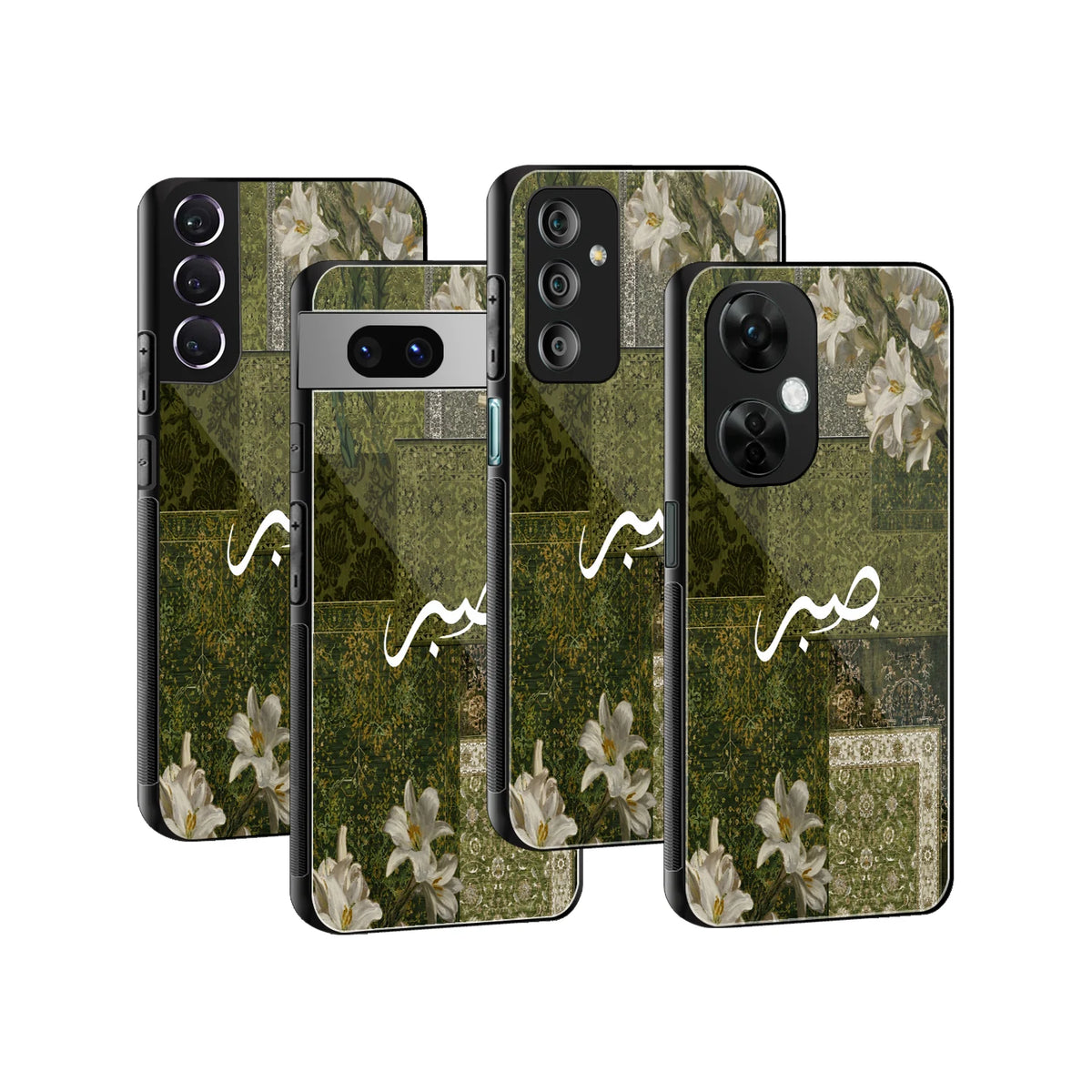 Stylish Glass Back Case for All Smartphones iPhone, Samsung, OnePlus, Pixel, Redmi, Oppo, Vivo, Motorola