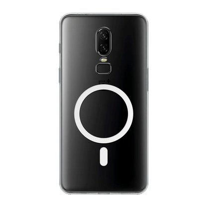 Anti Yellow Magsafe Clear Case for OnePlus 6
