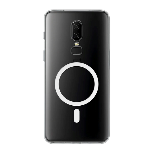 Anti Yellow Magsafe Clear Case for OnePlus 6