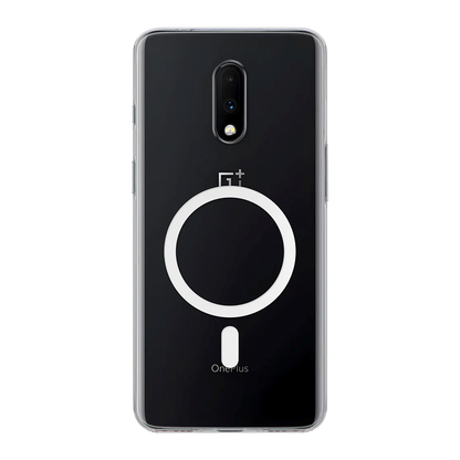 Anti Yellow Magsafe Clear Case for OnePlus 7