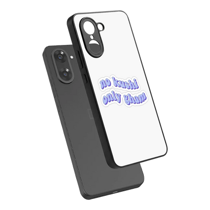 Only Gham sleek oneplus nord ce5 5g cover with tempered glass back and TPU edges