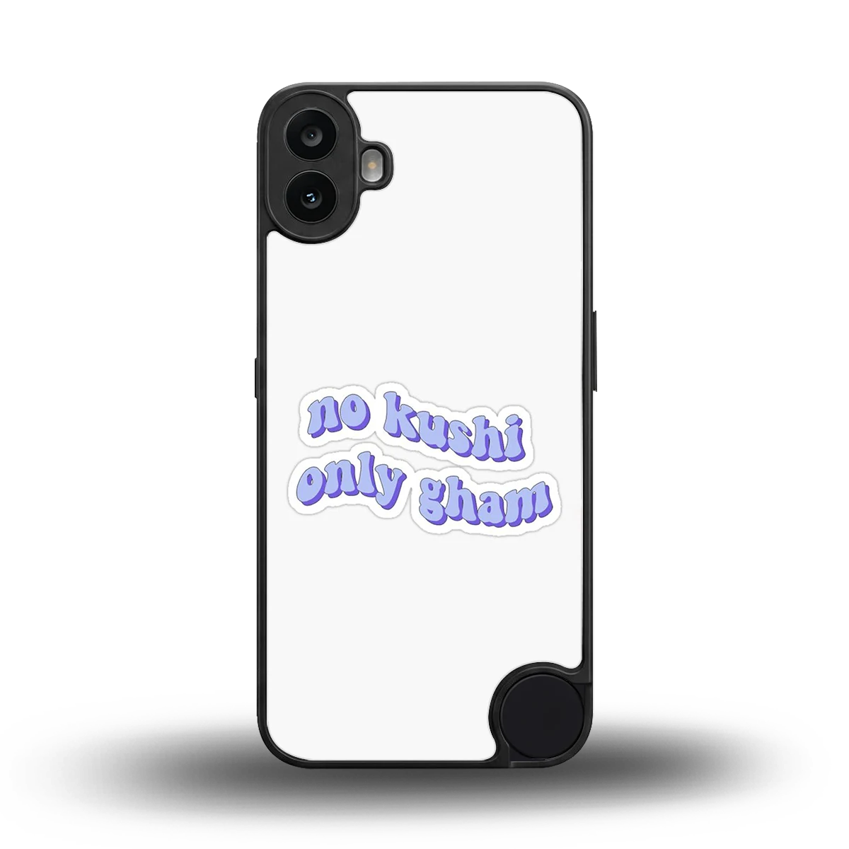 Only Gham back phone cover | glass case for cmf nothing phone 1