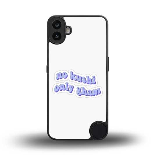 Only Gham back phone cover | glass case for cmf nothing phone 1