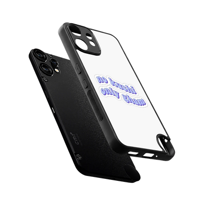 Only Gham sleek cmf nothing phone 2 pro cover with tempered glass back and TPU edges