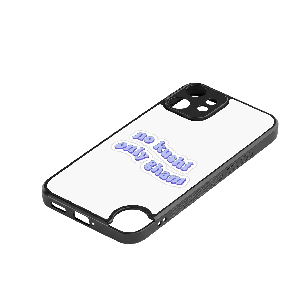 Only Gham stylish phone case for cmf nothing phone 2 pro | glossy glass and slim fit