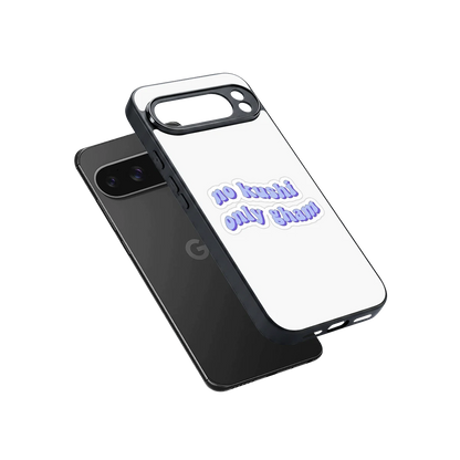 Only Gham sleek google pixel 10 pro xl cover with tempered glass back and TPU edges