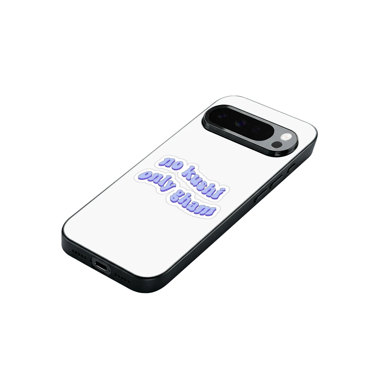 Only Gham stylish phone case for google pixel 10 pro xl | glossy glass and slim fit