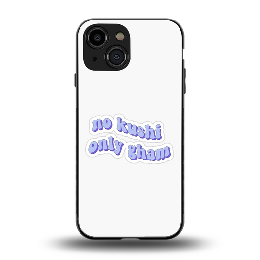 Only Gham back phone cover | glass case for iphone 12 mini