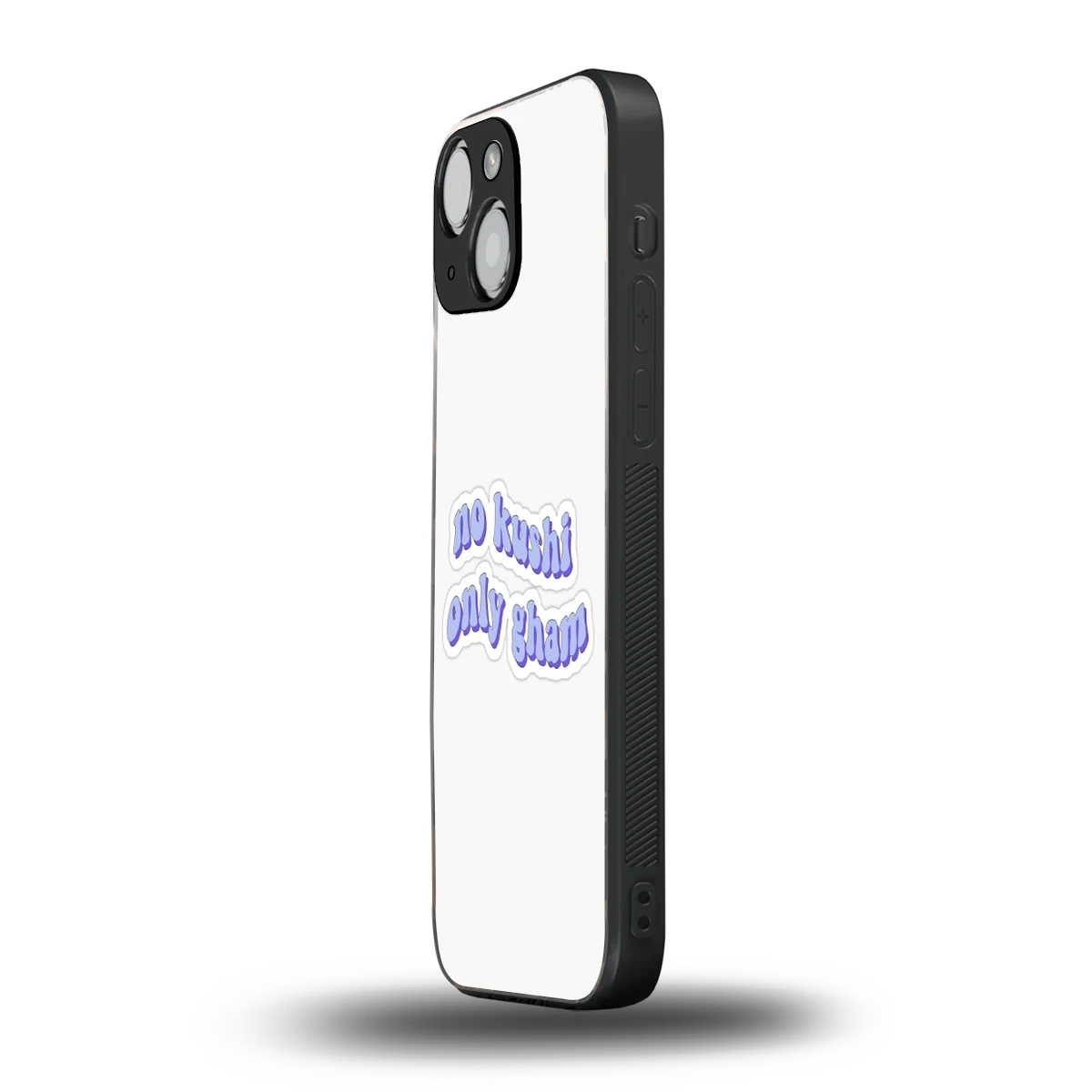 Only Gham iphone 13 mini mobile cover | shockproof glass phone case