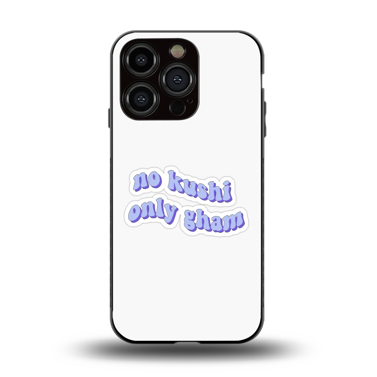 Only Gham back phone cover | glass case for iphone 13 pro