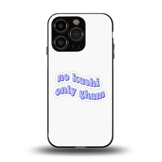 Only Gham back phone cover | glass case for iphone 13 pro