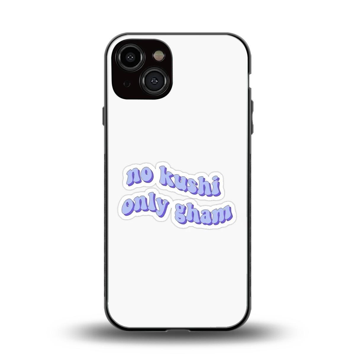 Only Gham back phone cover | glass case for iphone 14