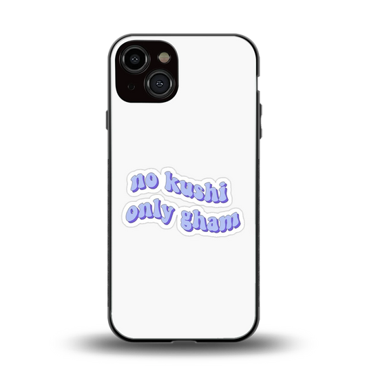 Only Gham back phone cover | glass case for iphone 14