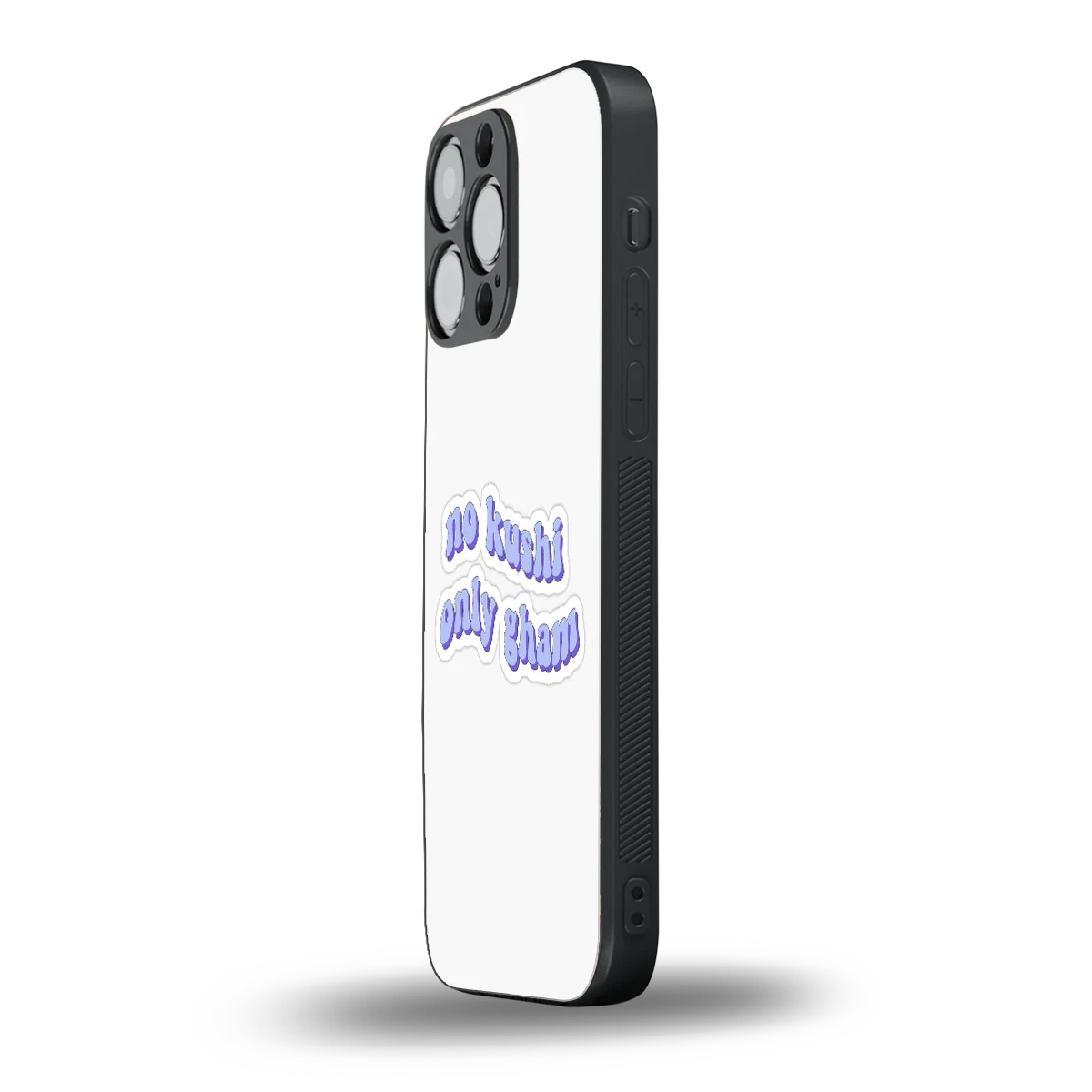 Only Gham iphone 15 pro max mobile cover | shockproof glass phone case