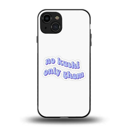 Only Gham back phone cover | glass case for iphone 15