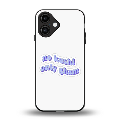 Only Gham Phone Case for Iphone 16 | Glass Case