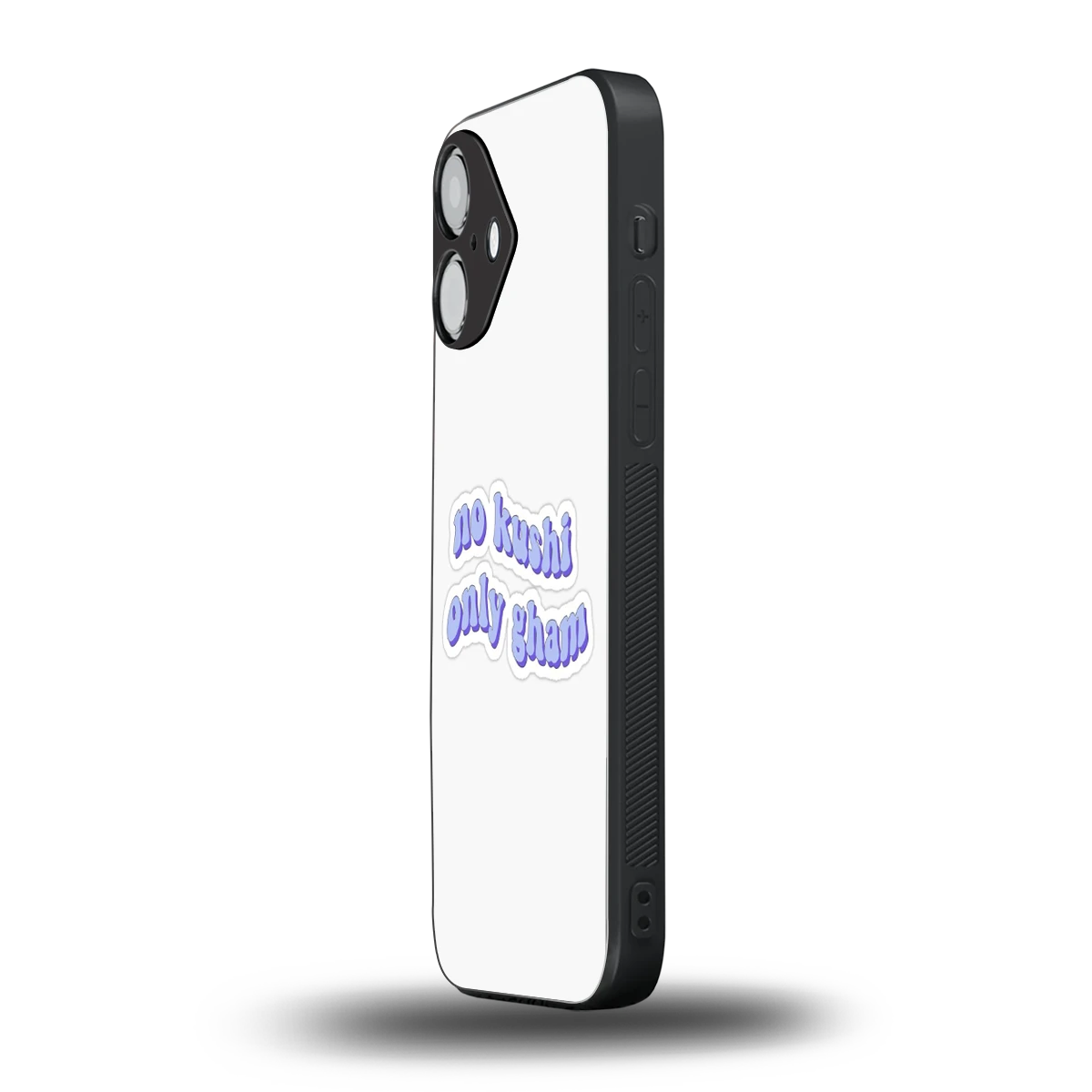 Only Gham iPhone 16 mobile cover | shockproof glass phone case