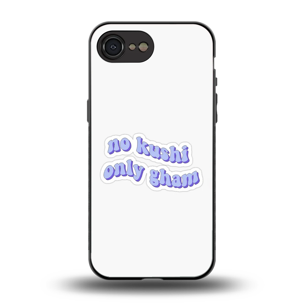 Only Gham back phone cover | glass case for iphone 17e