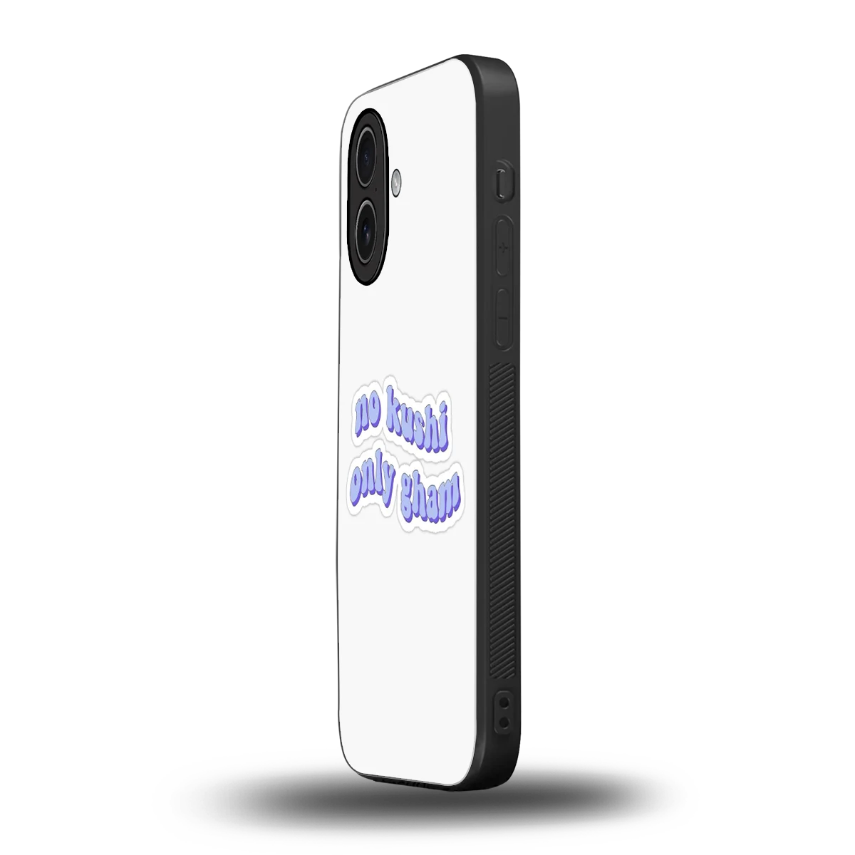 Only Gham iphone 17 mobile cover | shockproof glass phone case