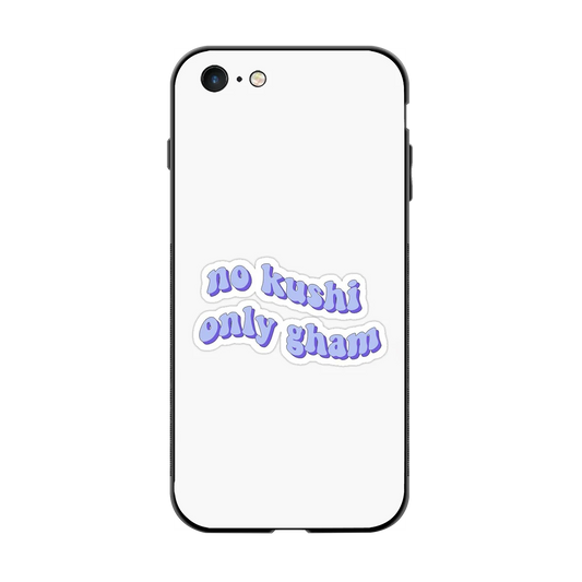 Only Gham back phone cover | glass case for iphone 6s plus