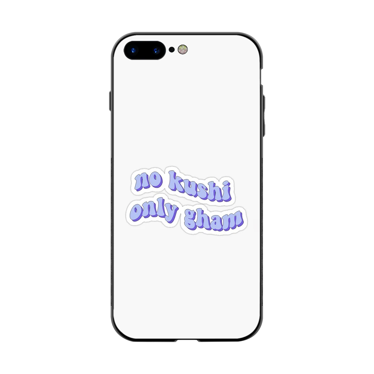 Only Gham back phone cover | glass case for iphone 8 plus