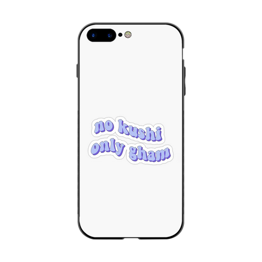 Only Gham back phone cover | glass case for iphone 8 plus