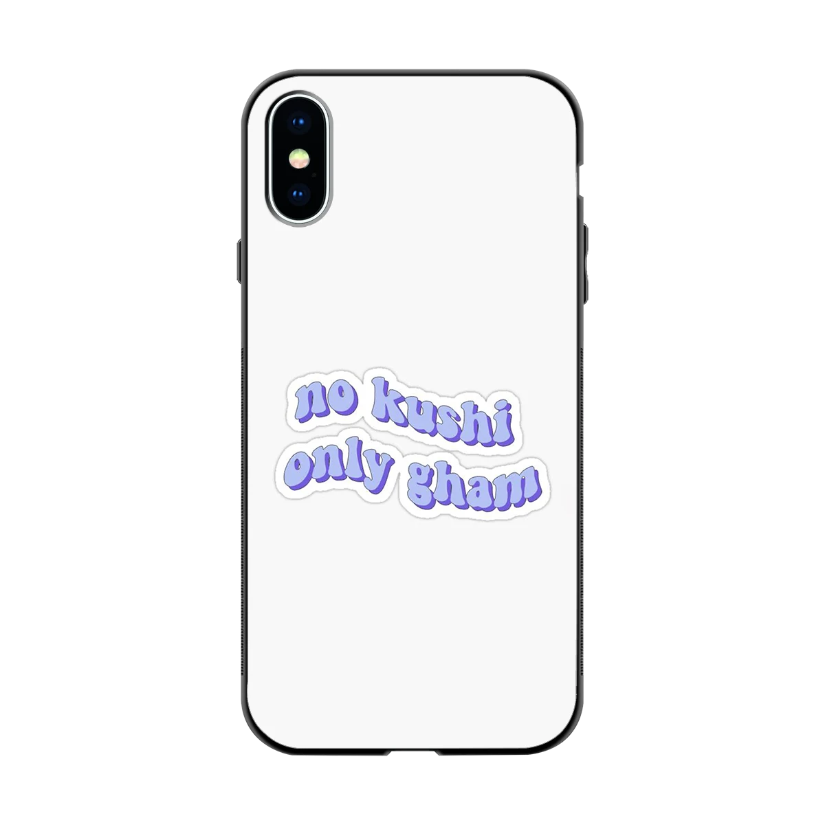 Only Gham back phone cover | glass case for iphone x