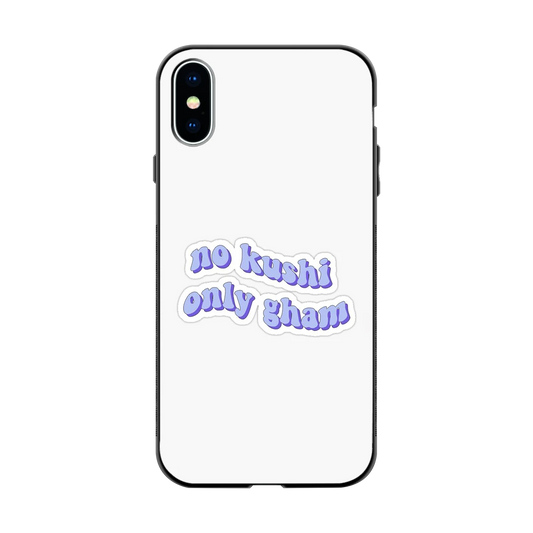 Only Gham back phone cover | glass case for iphone x