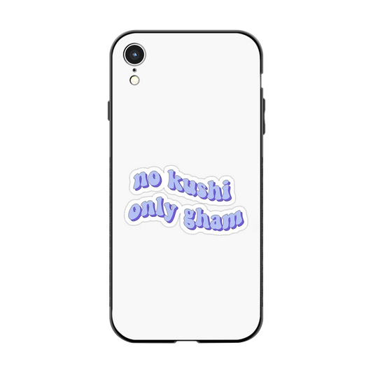 Only Gham back phone cover | glass case for iphone xr