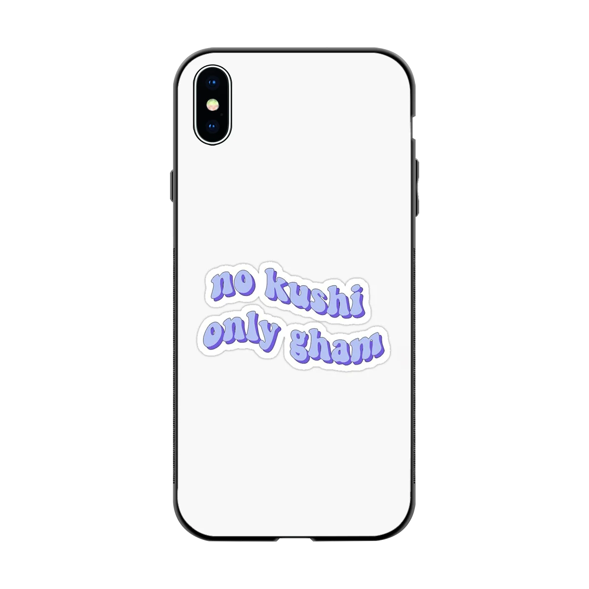Only Gham back phone cover | glass case for iphone xs max