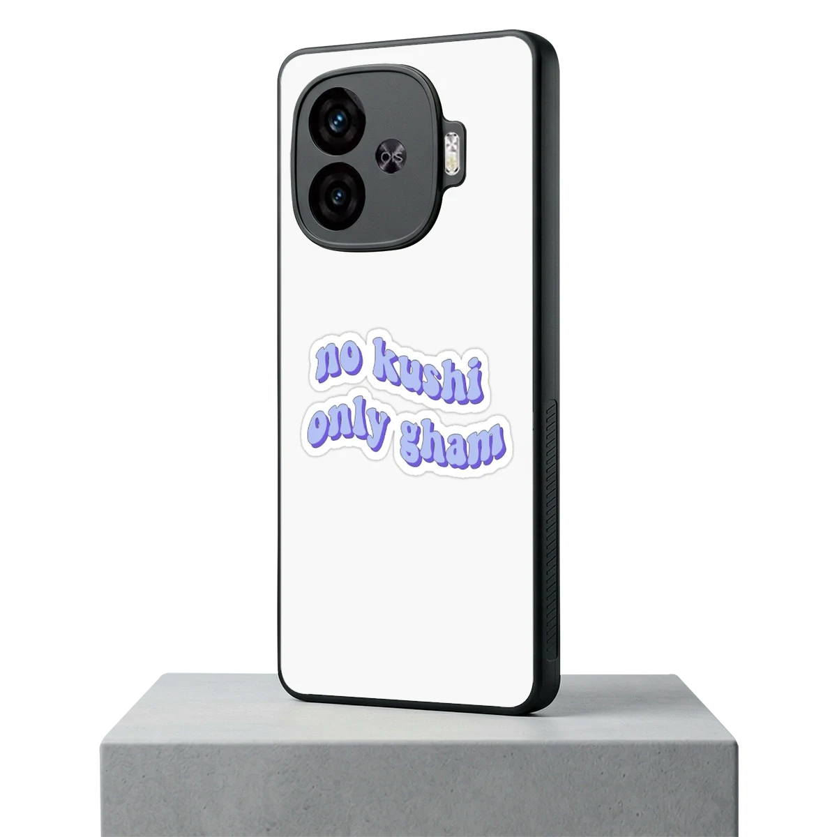 Only Gham iqoo neo 10r 5g mobile cover | shockproof glass phone case