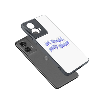 Only Gham sleek motorola edge 50 fusion cover with tempered glass back and TPU edges
