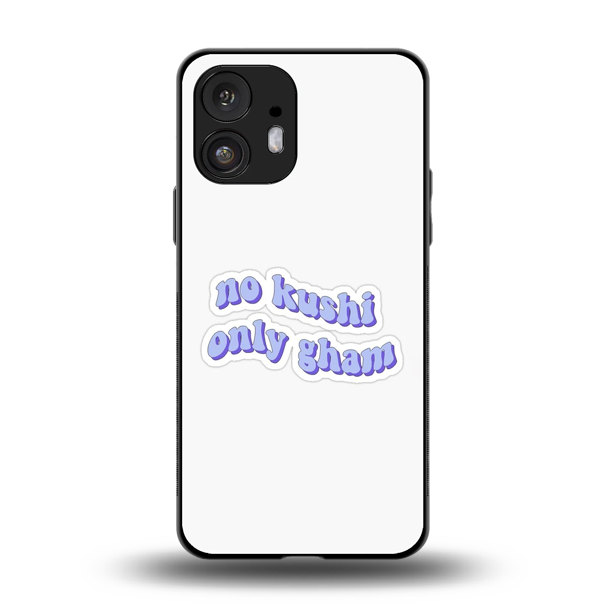 Only Gham back phone cover | glass case for nothing phone 2