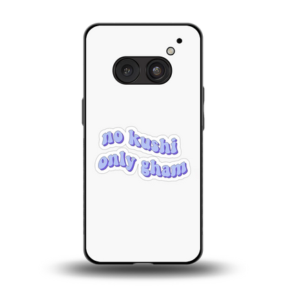 Only Gham back phone cover | glass case for nothing phone 2a plus