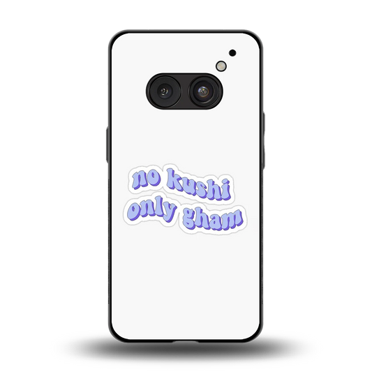 Only Gham back phone cover | glass case for nothing phone 2a plus