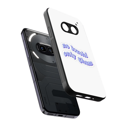 Only Gham sleek nothing phone 2a cover with tempered glass back and TPU edges