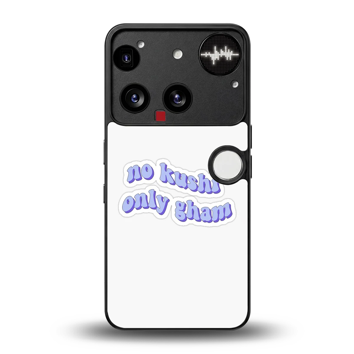 Only Gham back phone cover | glass case for nothing phone 3