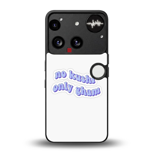 Only Gham back phone cover | glass case for nothing phone 3