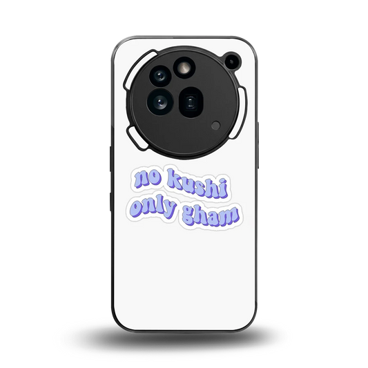 Only Gham back phone cover | glass case for nothing phone 3a pro