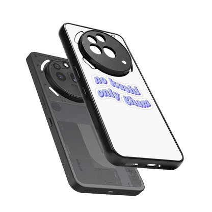 Only Gham sleek nothing phone 3a pro cover with tempered glass back and TPU edges