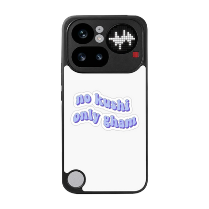 Only Gham back phone cover | glass case for nothing phone 4a pro