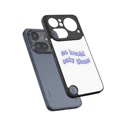 Only Gham sleek nothing phone 4a pro cover with tempered glass back and TPU edges