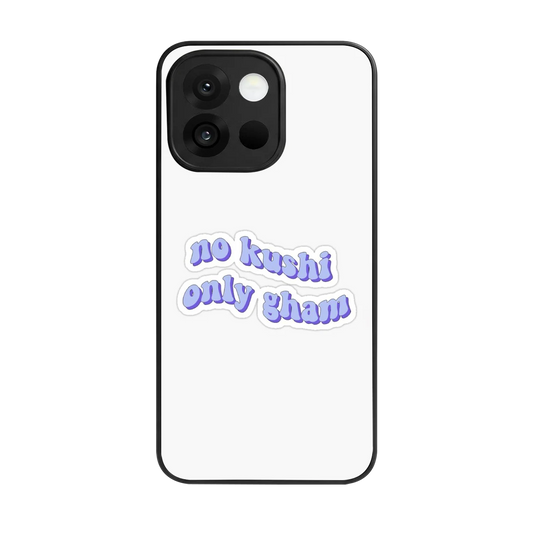 Only Gham back phone cover | glass case for oneplus 13s