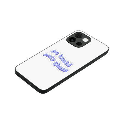 Only Gham stylish phone case for oneplus 13s | glossy glass and slim fit