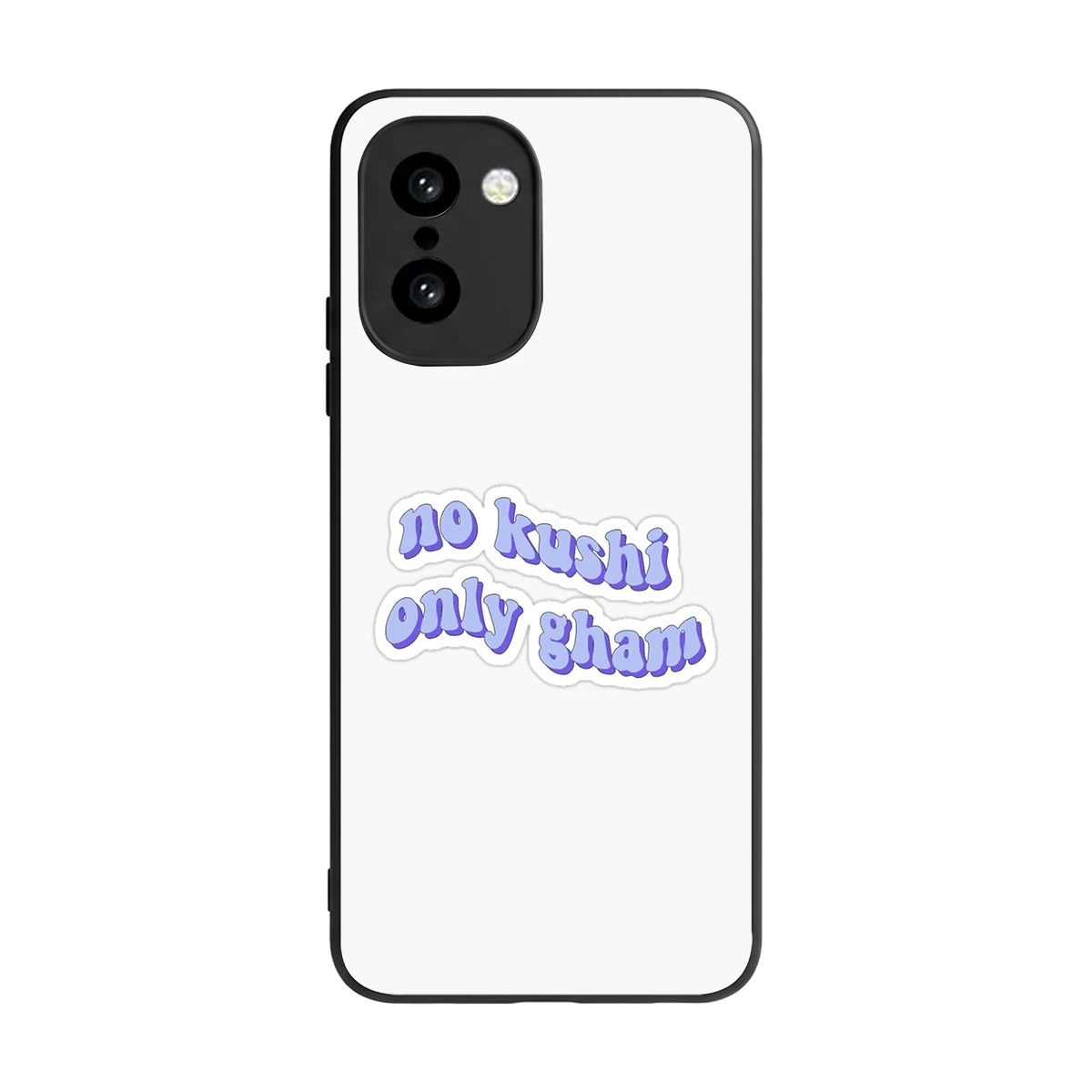 Only Gham back phone cover | glass case for oneplus 15r