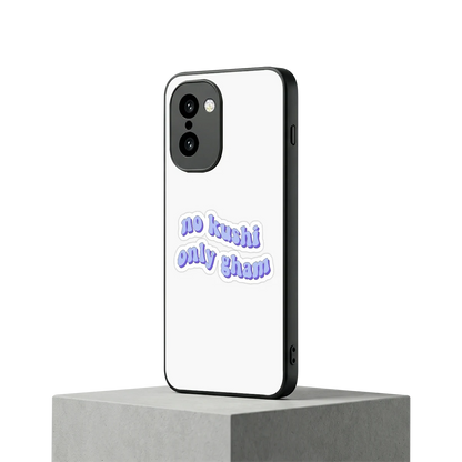 Only Gham oneplus 15r mobile cover | shockproof glass phone case