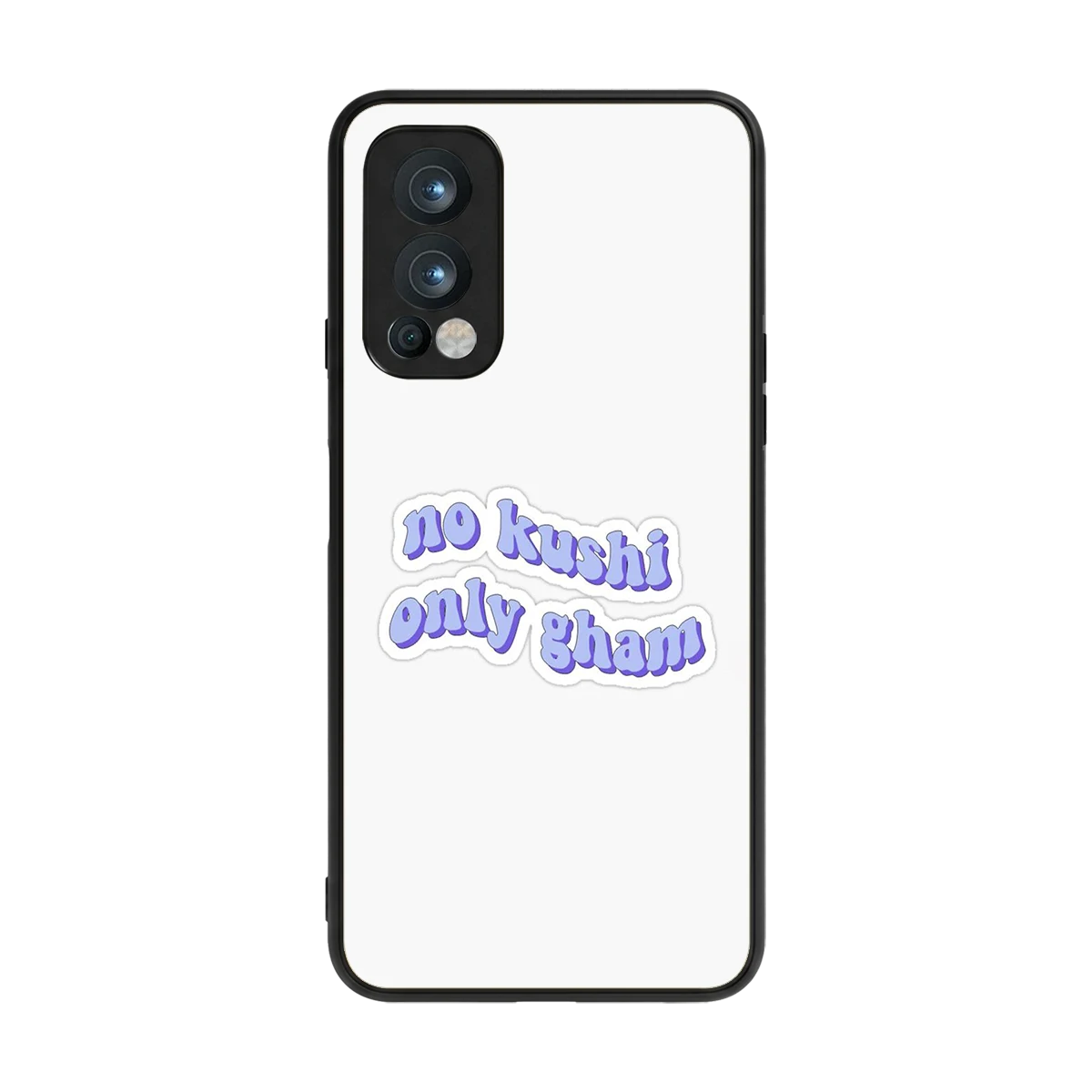 Only Gham back phone cover | glass case for oneplus nord 2