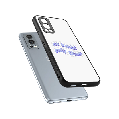 Only Gham sleek oneplus nord 2 cover with tempered glass back and TPU edges